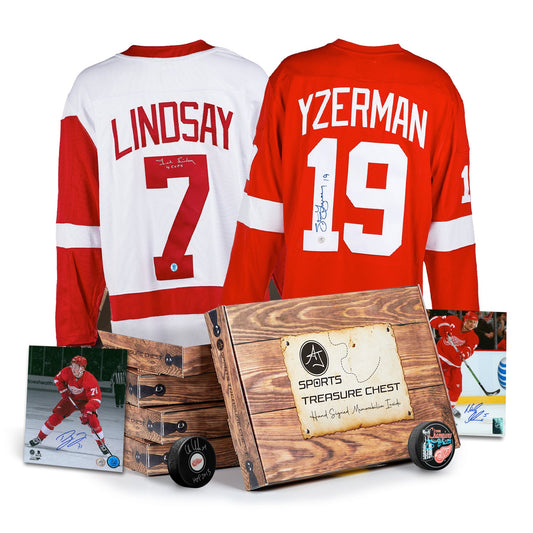 AJ Sports Detroit Hockey Signature Hat Trick Treasure Chest product image 1, provided for visual reference and product
