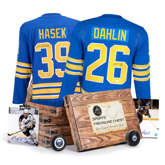 AJ Sports Buffalo Hockey Signature Hat Trick Treasure Chest product image 1, provided for visual reference and product