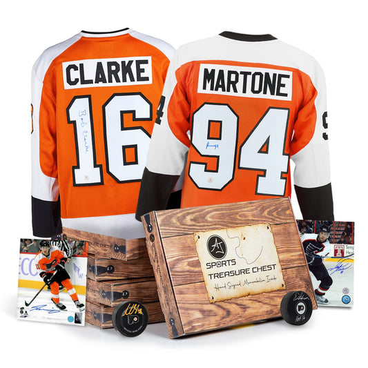 AJ Sports Philadelphia Hockey Hat Trick Signature Treasure Chest product image 1, provided for visual reference and product