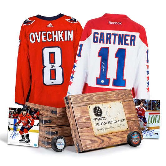 AJ Sports Washington Hockey Signature Hat Trick Treasure Chest product image 1, provided for visual reference and product