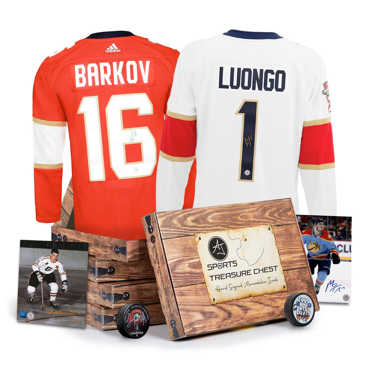 AJ Sports Florida Hockey Hat Trick Signature Treasure Chest product image 1, provided for visual reference and product