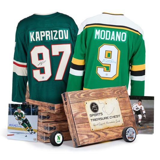 AJ Sports Minnesota Hockey Signature Hat Trick Treasure Chest product image 1, provided for visual reference and product