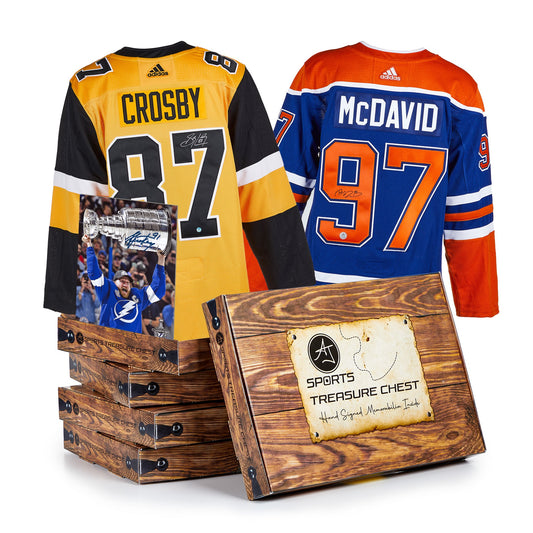 AJ Sports Hockey Draft Lottery Signature Hat Trick Treasure Chest product image 1, provided for visual reference and product