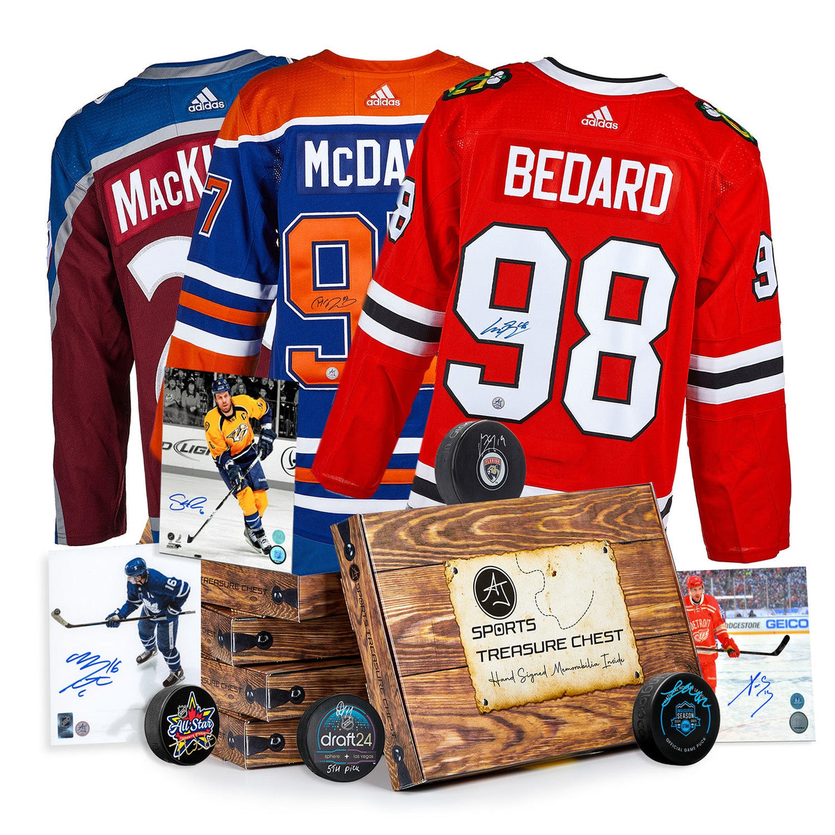 AJ Sports Star Athletes Signature Gold Medal Treasure Chest product image 1, provided for visual reference and product