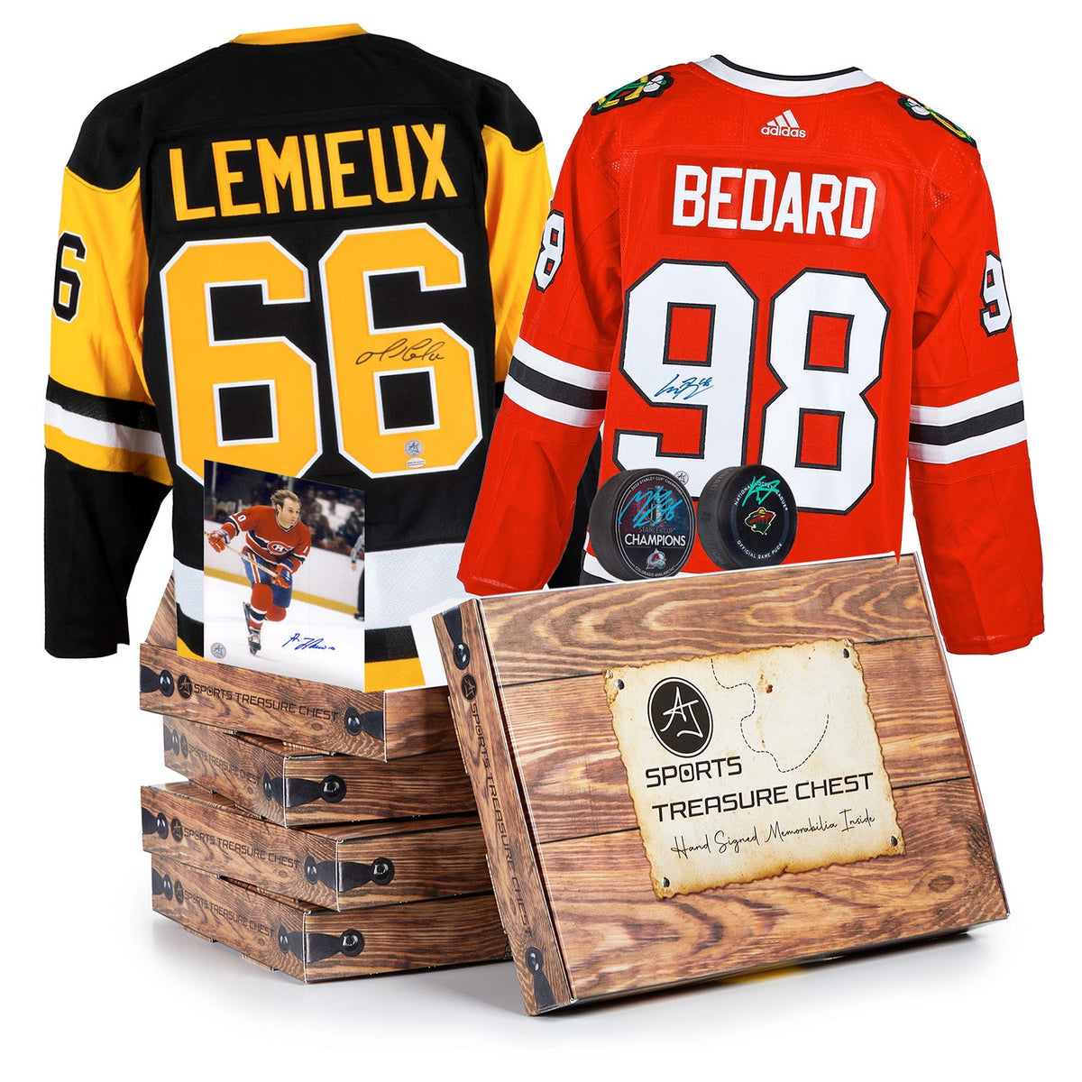 AJ Sports Hockey Stars & Legends Ultimate Edition Treasure Chest product image 1, provided for visual reference and product