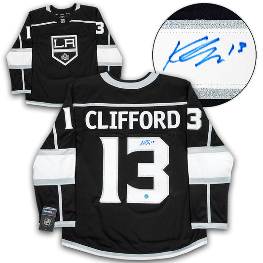 Kyle Clifford Autographed Los Angeles Kings Fanatics Breakaway Jersey product image 1, provided for visual reference and