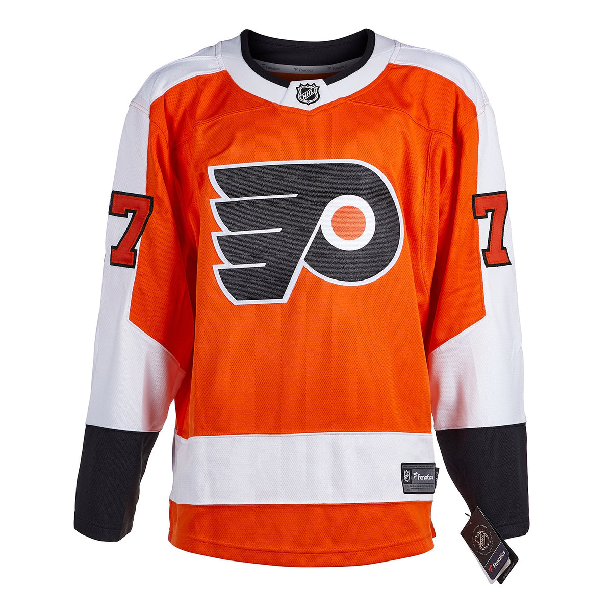 Paul Coffey Autographed Philadelphia Flyers Fanatics Breakaway Jersey product image 2, provided for visual reference and