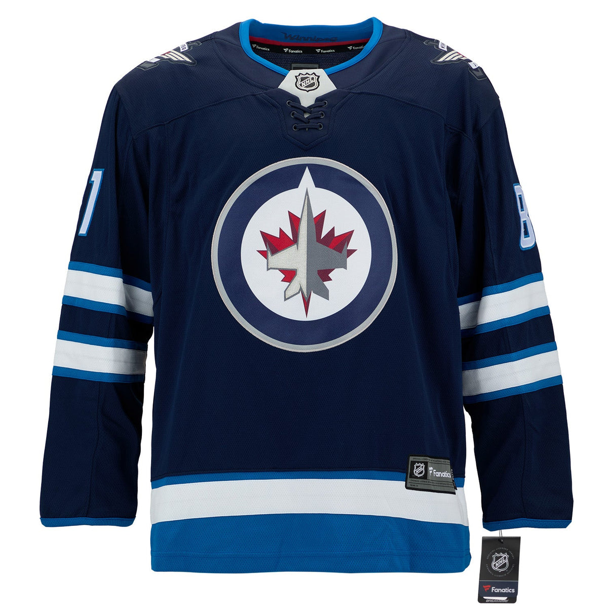 Kyle Connor Autographed Winnipeg Jets Fanatics Breakaway Jersey product image 2, provided for visual reference and product