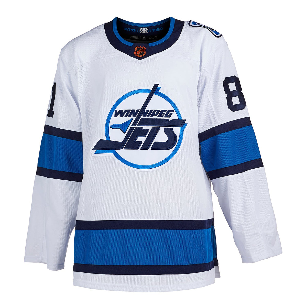 Kyle Connor Signed Winnipeg Jets Reverse Retro 2.0 adidas Jersey product image 2, provided for visual reference and product