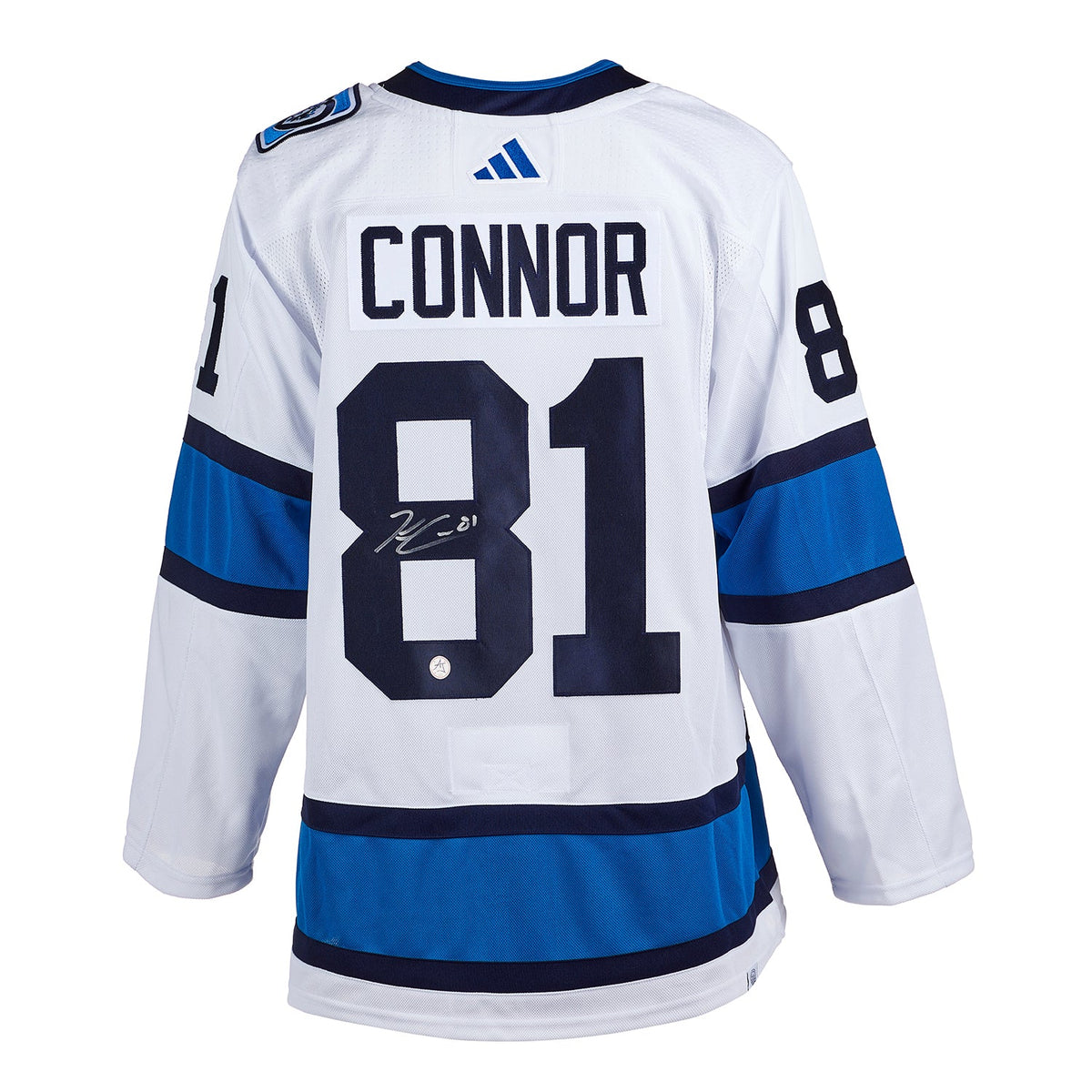 Kyle Connor Signed Winnipeg Jets Reverse Retro 2.0 adidas Jersey product image 1, provided for visual reference and product