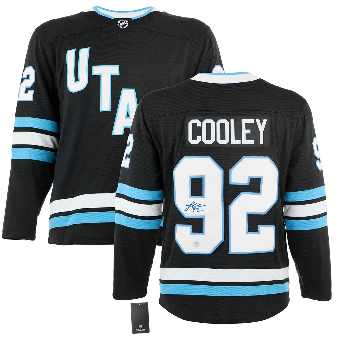Logan Cooley Signed Utah Hockey Club Fanatics Breakaway Jersey product image 3, provided for visual reference and product