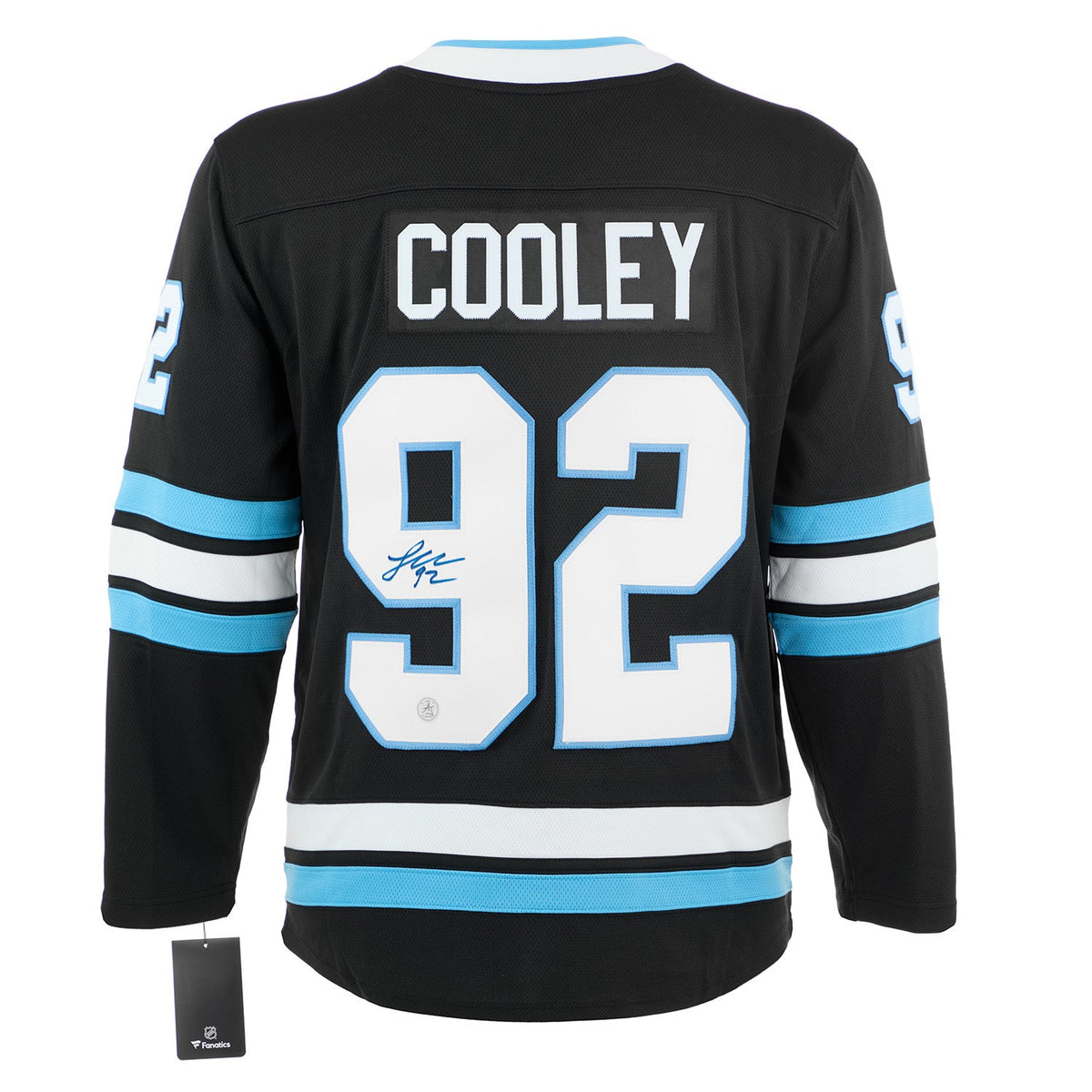Logan Cooley Signed Utah Hockey Club Fanatics Breakaway Jersey product image 1, provided for visual reference and product