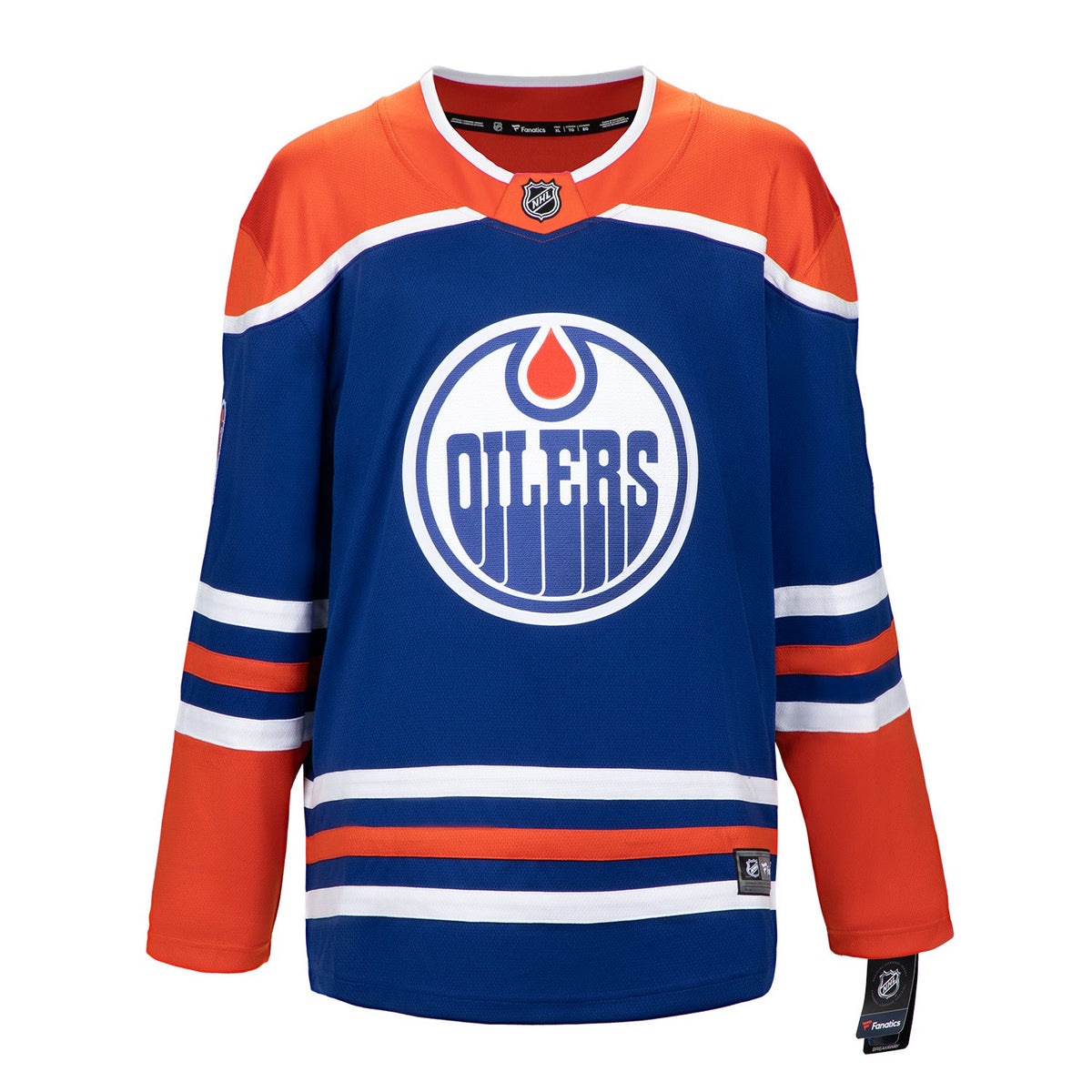 Shayne Corson Signed Edmonton Oilers Blue Fanatics Breakaway Jersey product image 2, provided for visual reference and