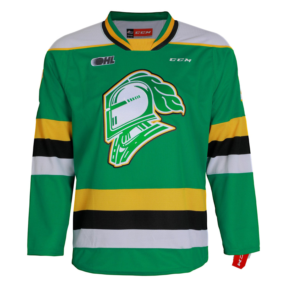 Easton Cowan Autographed London Knights Replica CCM Hockey Jersey product image 2, provided for visual reference and product