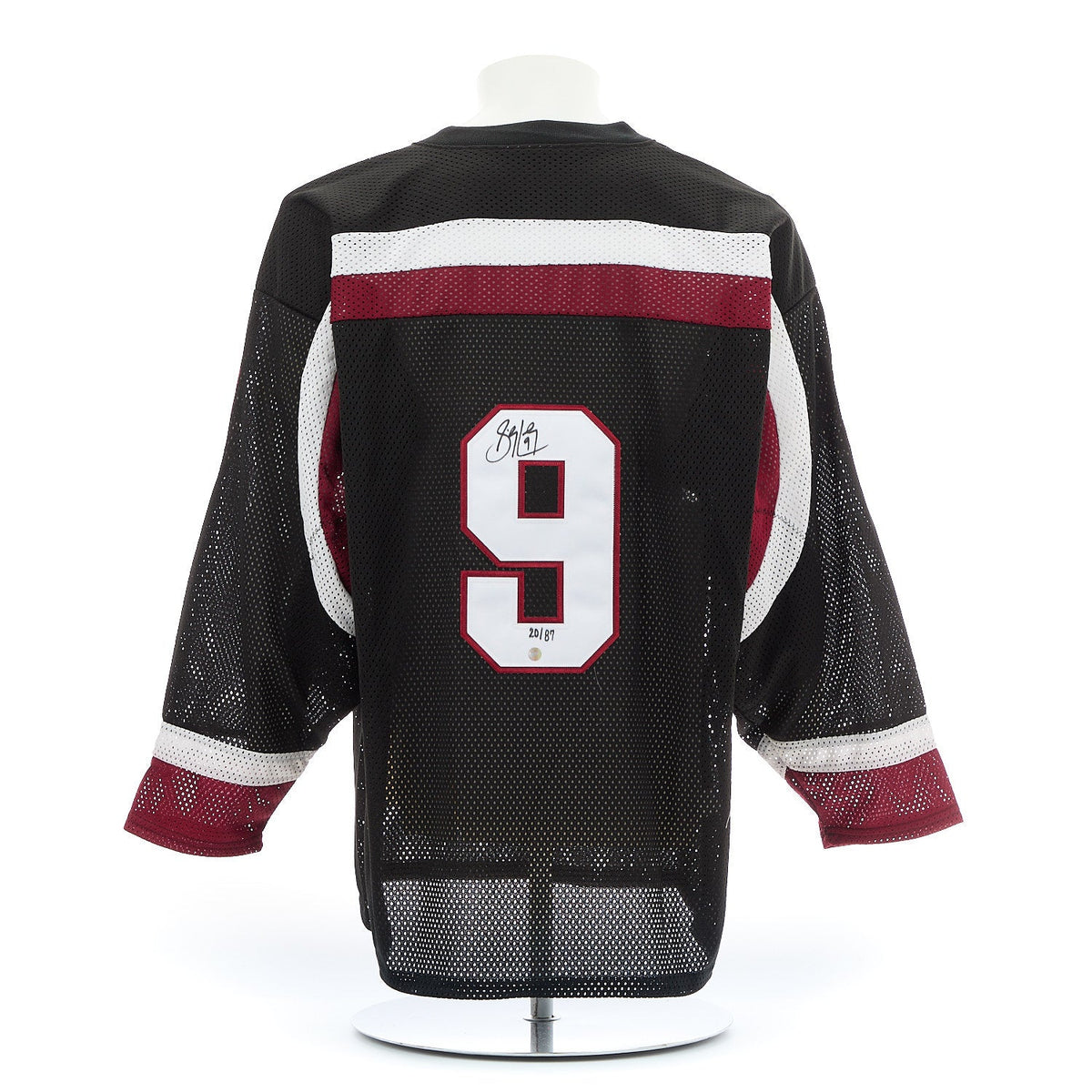 Sidney Crosby Autographed Shattuck St-Mary's Black Jersey #20/87 product image 1, provided for visual reference and product
