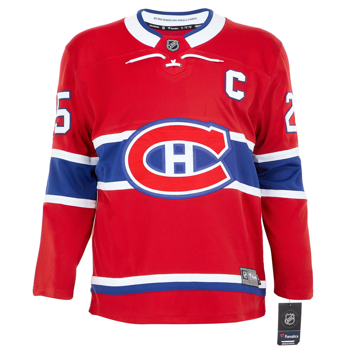 Vincent Damphousse Signed Montreal Canadiens Fanatics Breakaway Jersey product image 2, provided for visual reference and