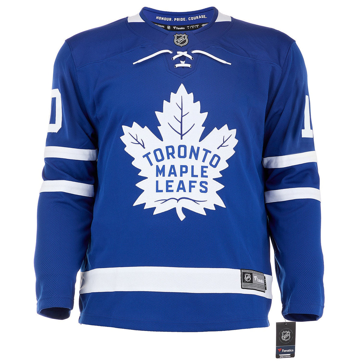 Vincent Damphousse Signed Toronto Maple Leafs Fanatics Breakaway Jersey product image 2, provided for visual reference and
