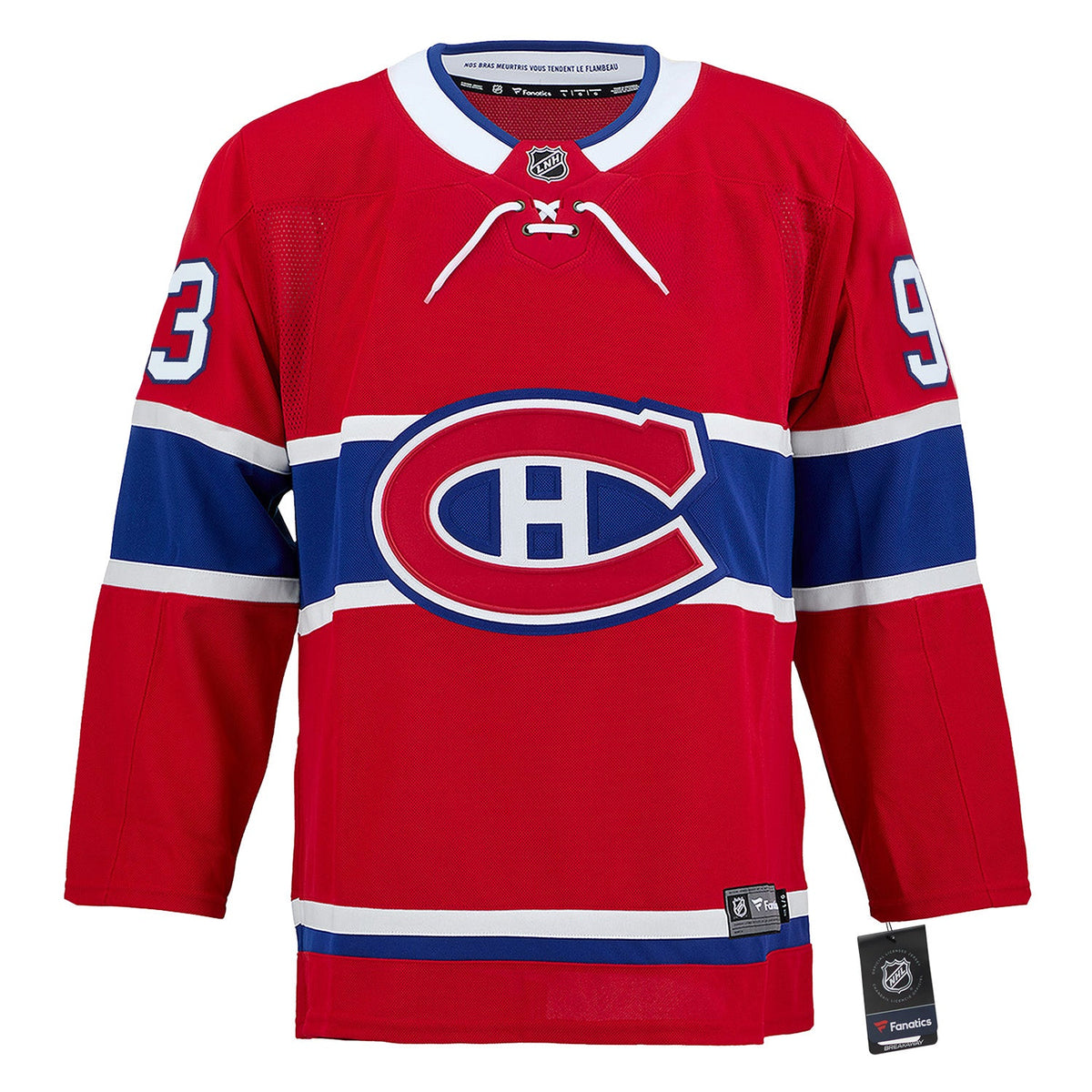 Ivan Demidov Autographed Montreal Canadiens Fanatics Breakaway Jersey product image 2, provided for visual reference and