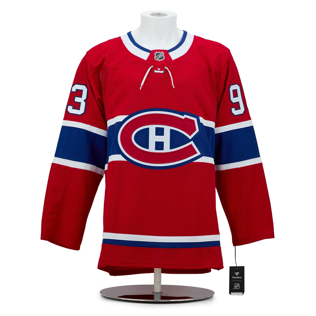 Ivan Demidov Montreal Canadiens Signed 1st Goal Fanatics Premium Jersey #26/93 product image 2, provided for visual