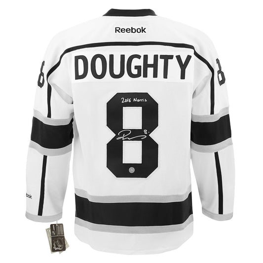 Drew Doughty Los Angeles Kings Signed & Noted 2016 Norris Reebok Jersey product image 1, provided for visual reference and