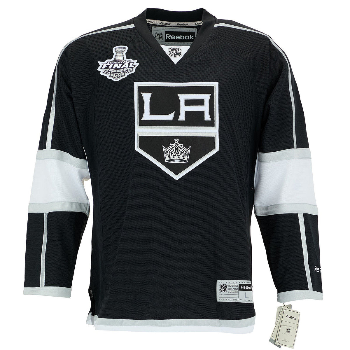Drew Doughty LA Kings Signed & Inscribed Stanley Cup Vintage Reebok Jersey product image 2, provided for visual reference