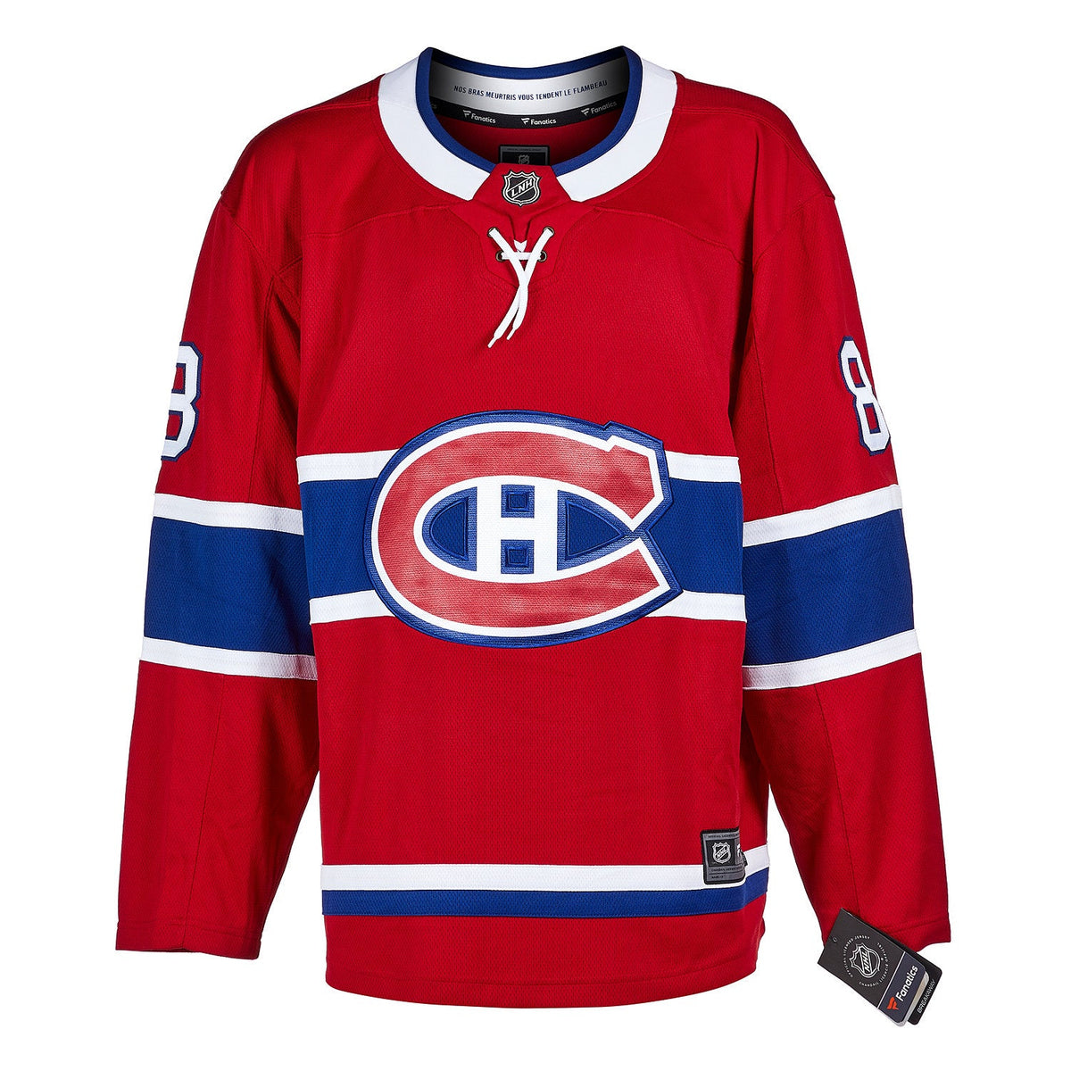 Dick Duff Autographed Montreal Canadiens Fanatics Breakaway Jersey product image 2, provided for visual reference and