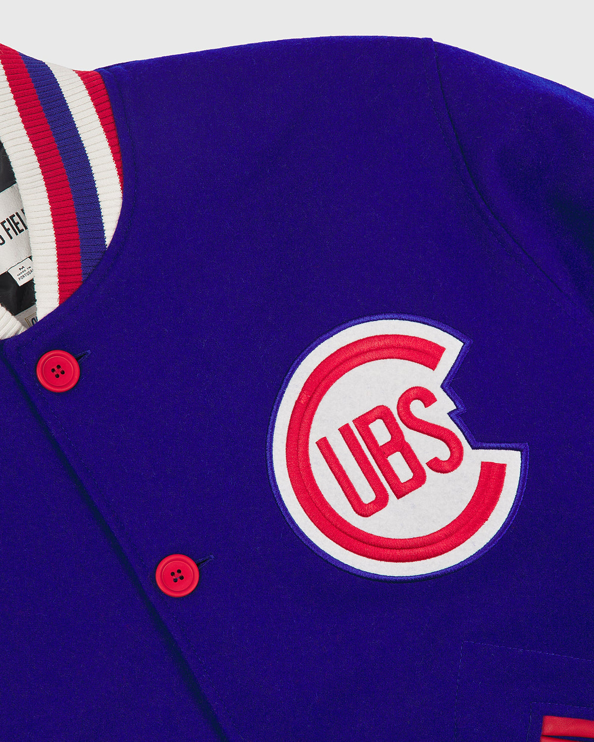 Chicago Cubs 1954 Authentic All Wool Varsity Jacket product image 3, provided for visual reference and product detail review