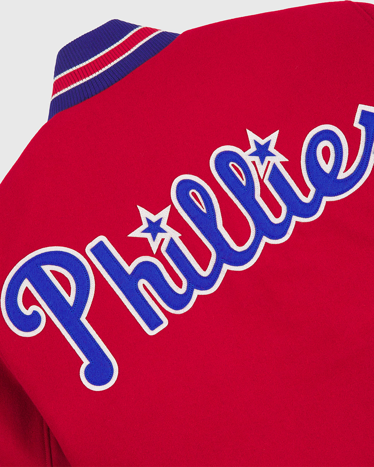 Philadelphia Phillies 1949 Authentic All Wool Varsity Jacket product image 4, provided for visual reference and product