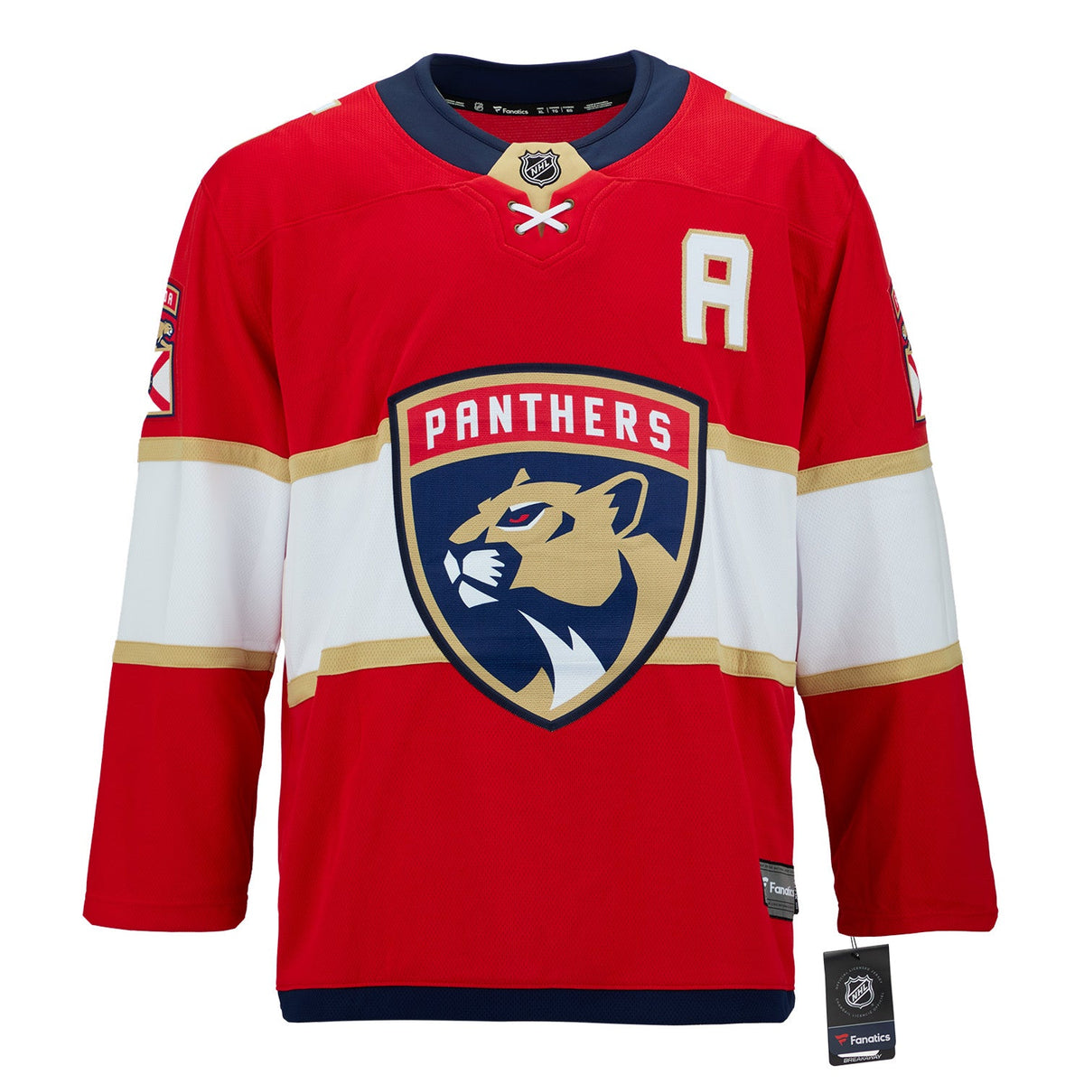 Aaron Ekblad Autographed Florida Panthers Fanatics Breakaway Jersey product image 2, provided for visual reference and