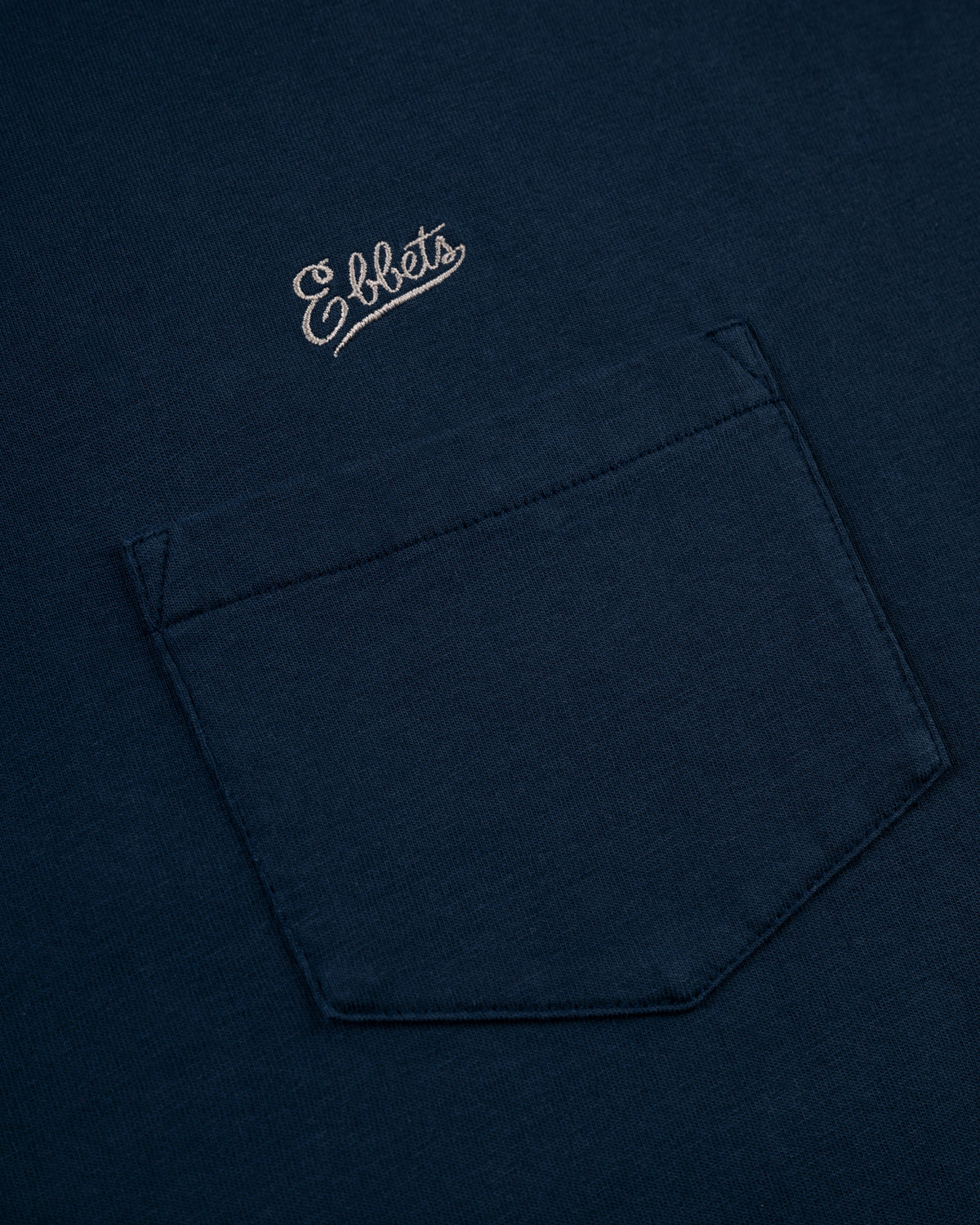 Ebbets Chest Logo Long Sleeve Pocket T-Shirt product image 3, provided for visual reference and product detail review