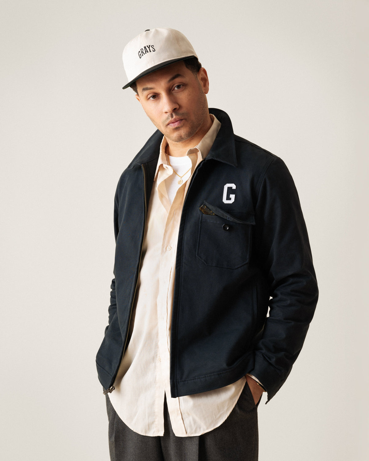 Homestead Grays Embroidered Two Tone Cotton Twill Ballcap product image 2, provided for visual reference and product detail