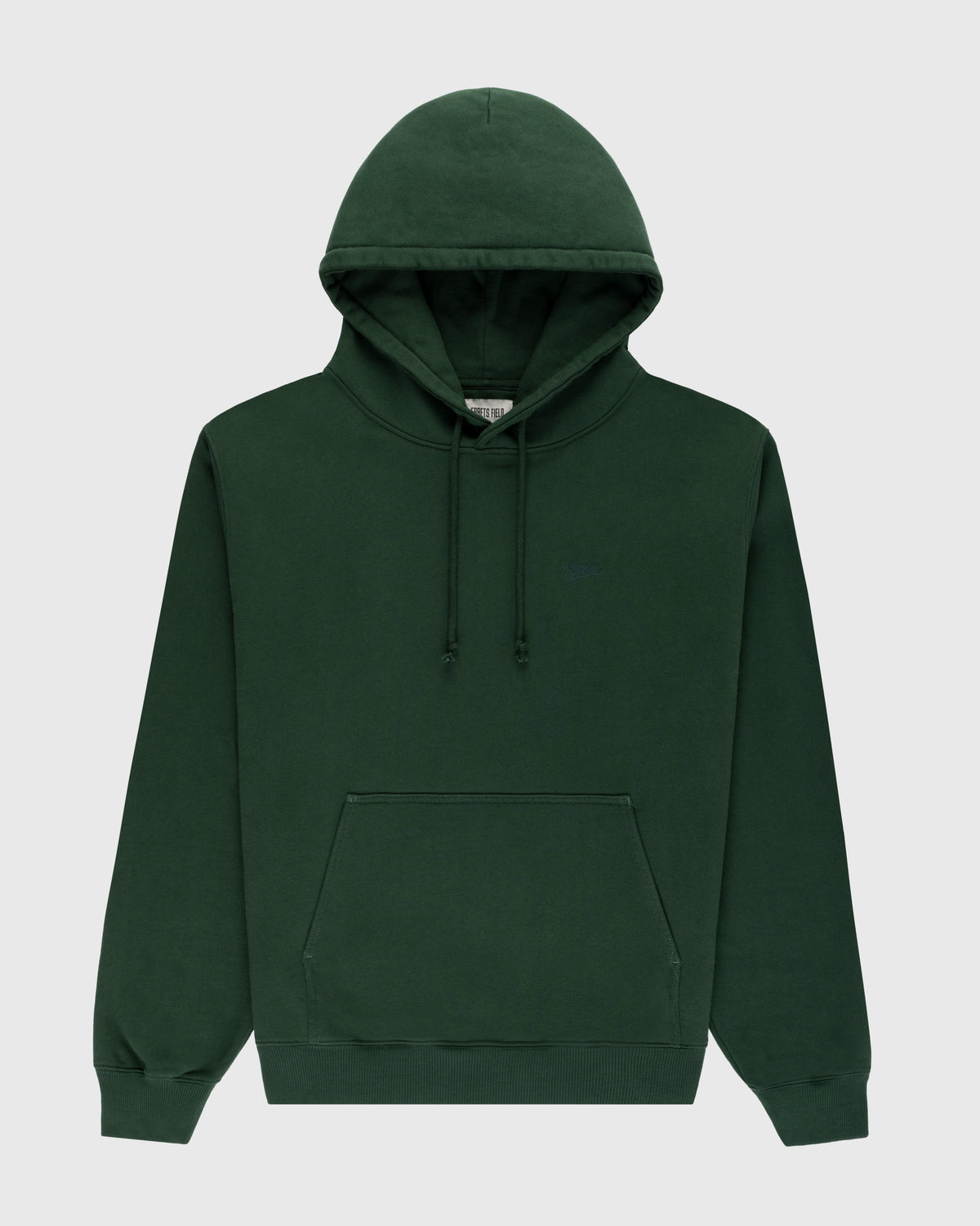 Ebbets Chest Logo Heavyweight Cotton Terry Pullover Hoodie product image 1, provided for visual reference and product detail