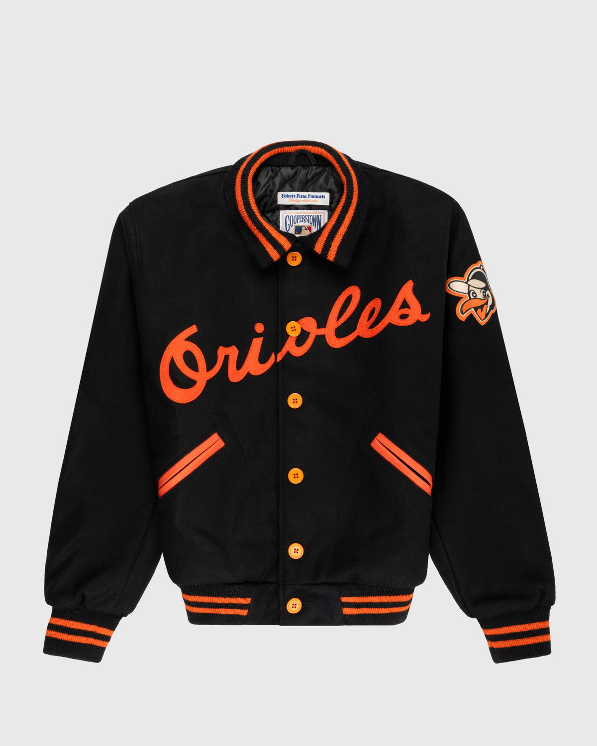 Baltimore Orioles 1966 Authentic All Wool Varsity Jacket product image 1, provided for visual reference and product detail