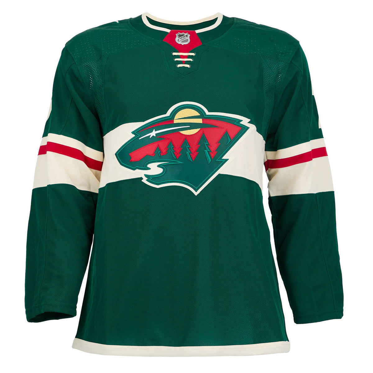 Brock Faber Autographed Minnesota Wild Green adidas Jersey product image 2, provided for visual reference and product detail