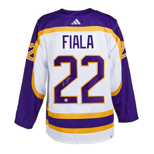 Kevin Fiala Signed Los Angeles Kings Reverse Retro 2.0 adidas Jersey product image 1, provided for visual reference and