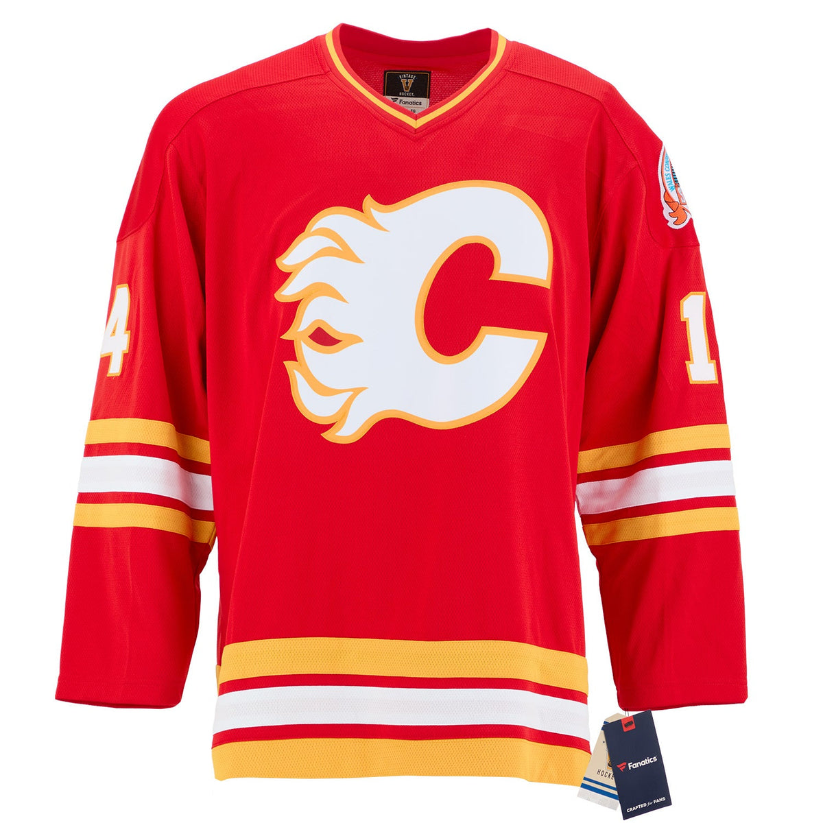 Theo Fleury Calgary Flames Signed & Inscribed 1989 Stanley Cup Fanatics Jersey product image 2, provided for visual