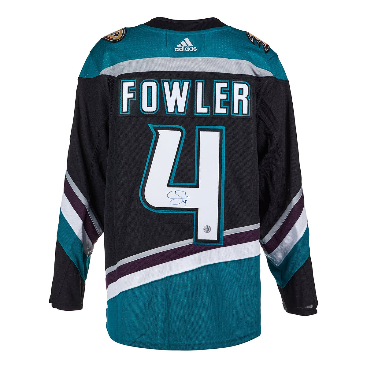 Cam Fowler Signed Anaheim Ducks adidas Jersey product image 1, provided for visual reference and product detail review