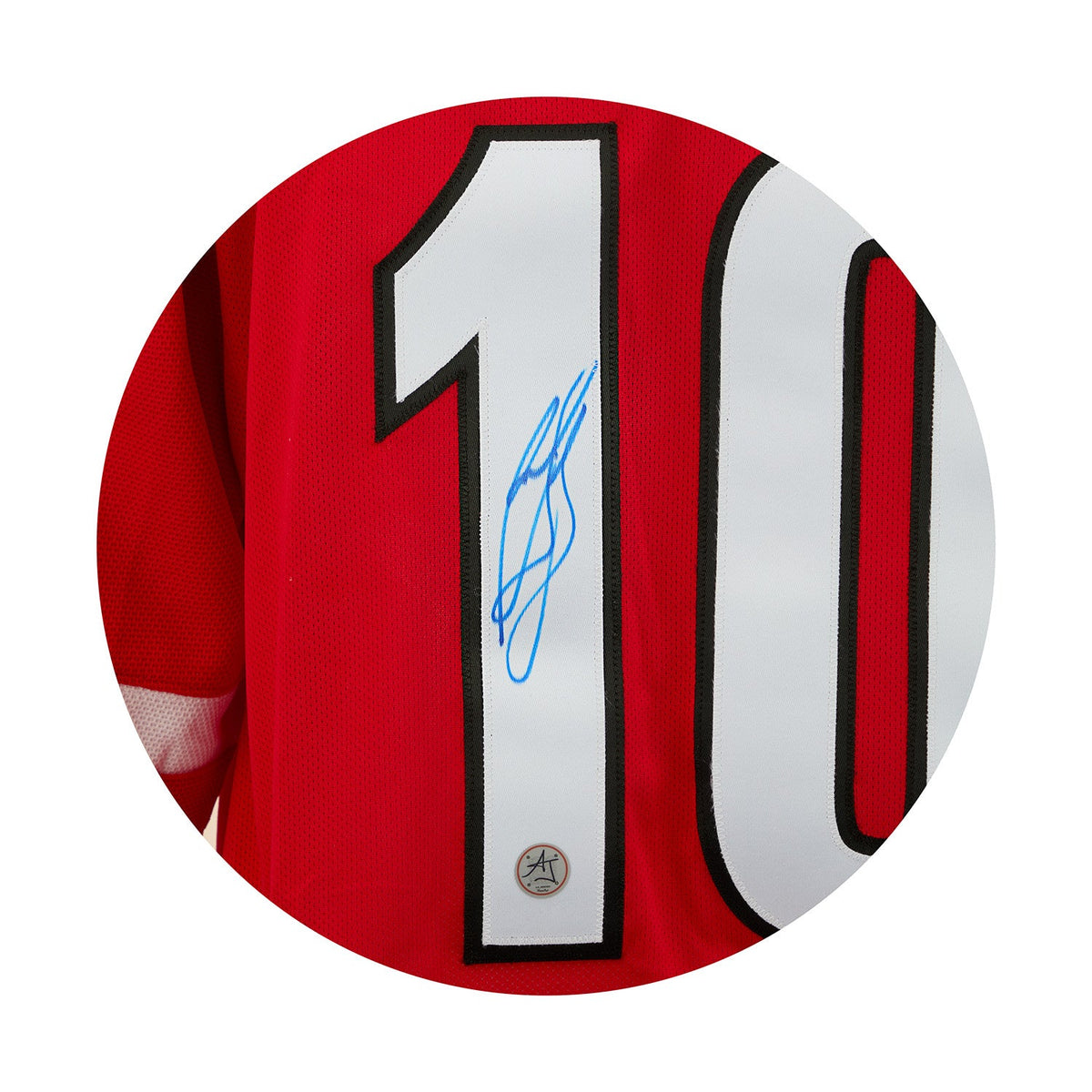Ron Francis Autographed Carolina Hurricanes Vintage Reebok Jersey product image 3, provided for visual reference and product