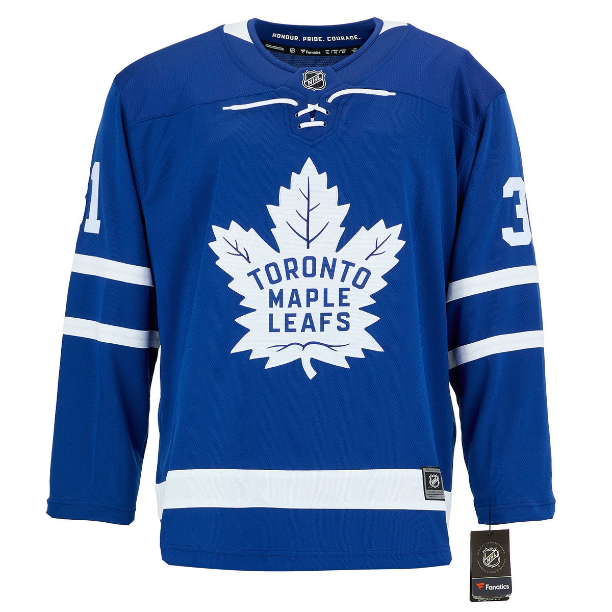 Grant Fuhr Autographed Toronto Maple Leafs Fanatics Breakaway Jersey product image 2, provided for visual reference and