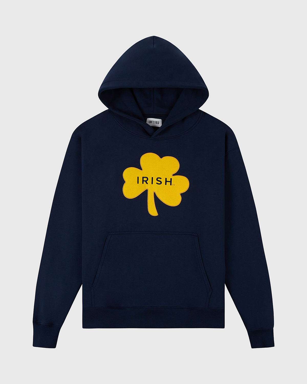 Notre Dame Heavyweight Cotton Terry Pullover Hoodie product image 1, provided for visual reference and product detail review