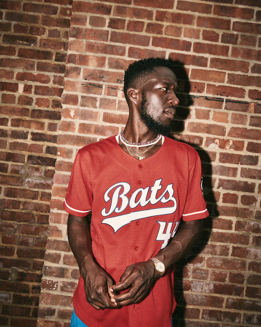 Elly De La Cruz Louisville Bats Mesh Button-Up Jersey product image 7, provided for visual reference and product detail