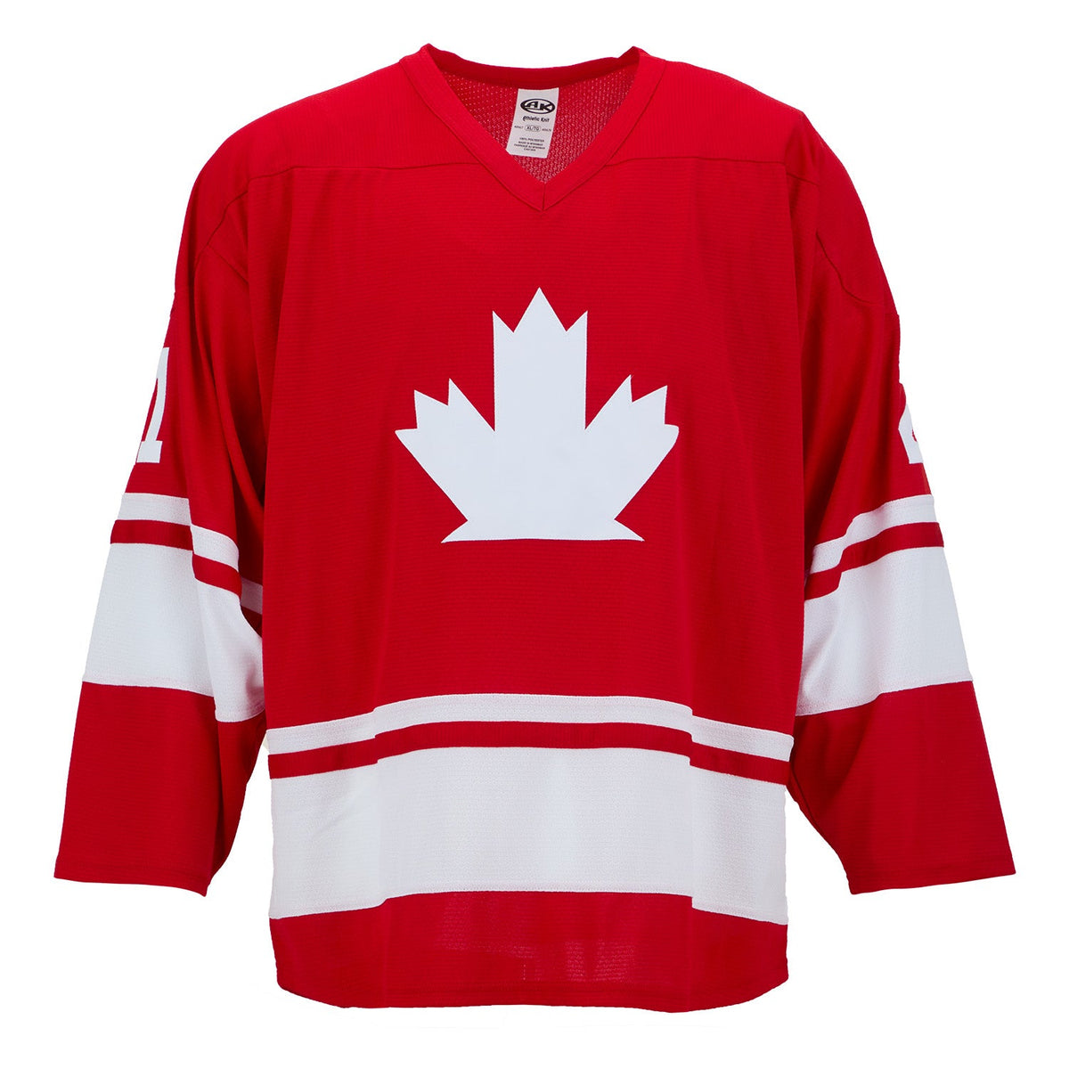 Simon Gagne Autographed Team Canada Custom Hockey Nation Jersey product image 2, provided for visual reference and product