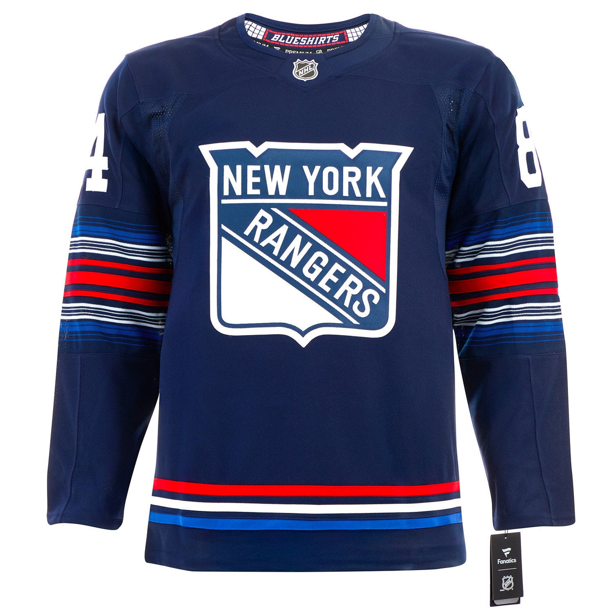 Vladislav Gavrikov Signed New York Rangers Alternate Fanatics Premium Jersey product image 2, provided for visual reference