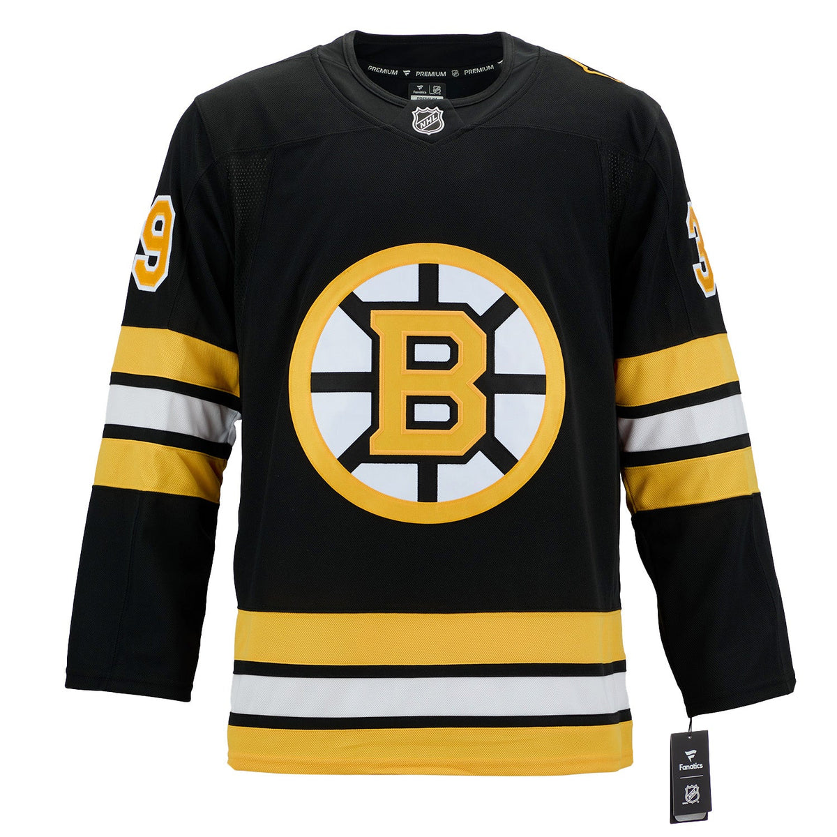 Morgan Geekie Signed Boston Bruins Impressionist Art Jersey #/39 product image 2, provided for visual reference and product