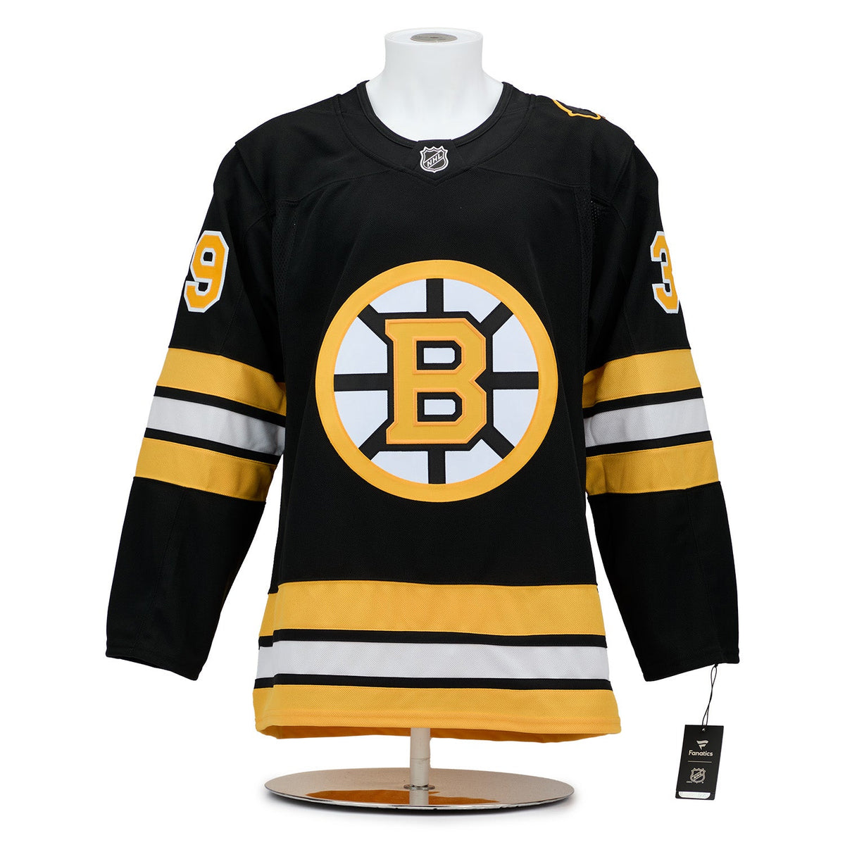 Morgan Geekie Signed Boston Bruins Impressionist Art Jersey #1/39 product image 2, provided for visual reference and product