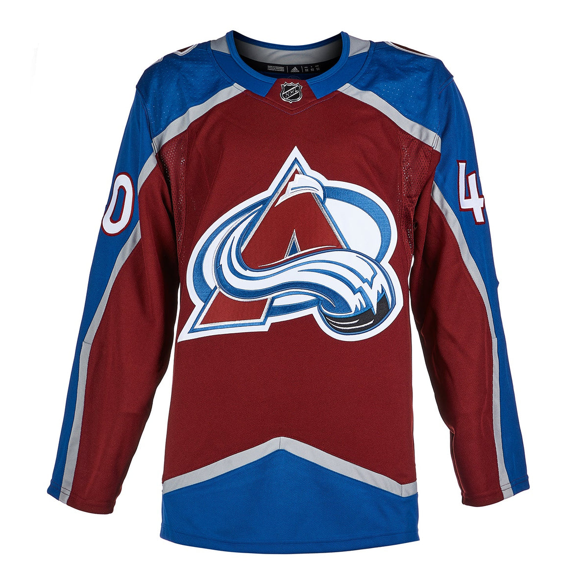 Alexandar Georgiev Autographed Colorado Avalanche adidas Jersey product image 2, provided for visual reference and product