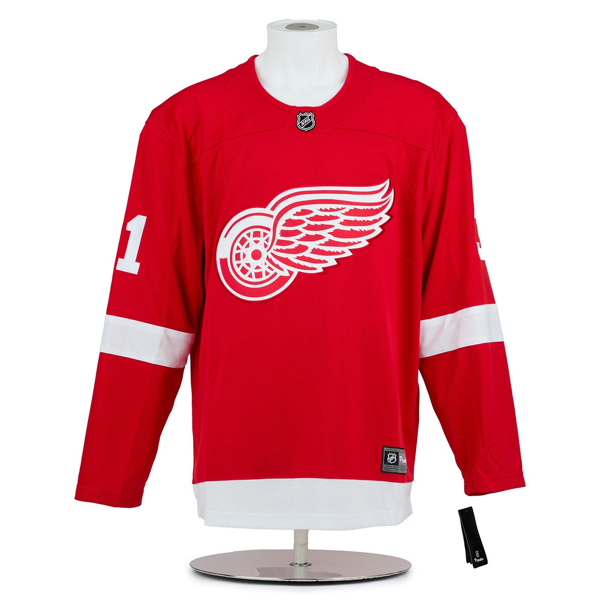 Eddie Giacomin Autographed Detroit Red Wings Fanatics Breakaway Jersey product image 2, provided for visual reference and