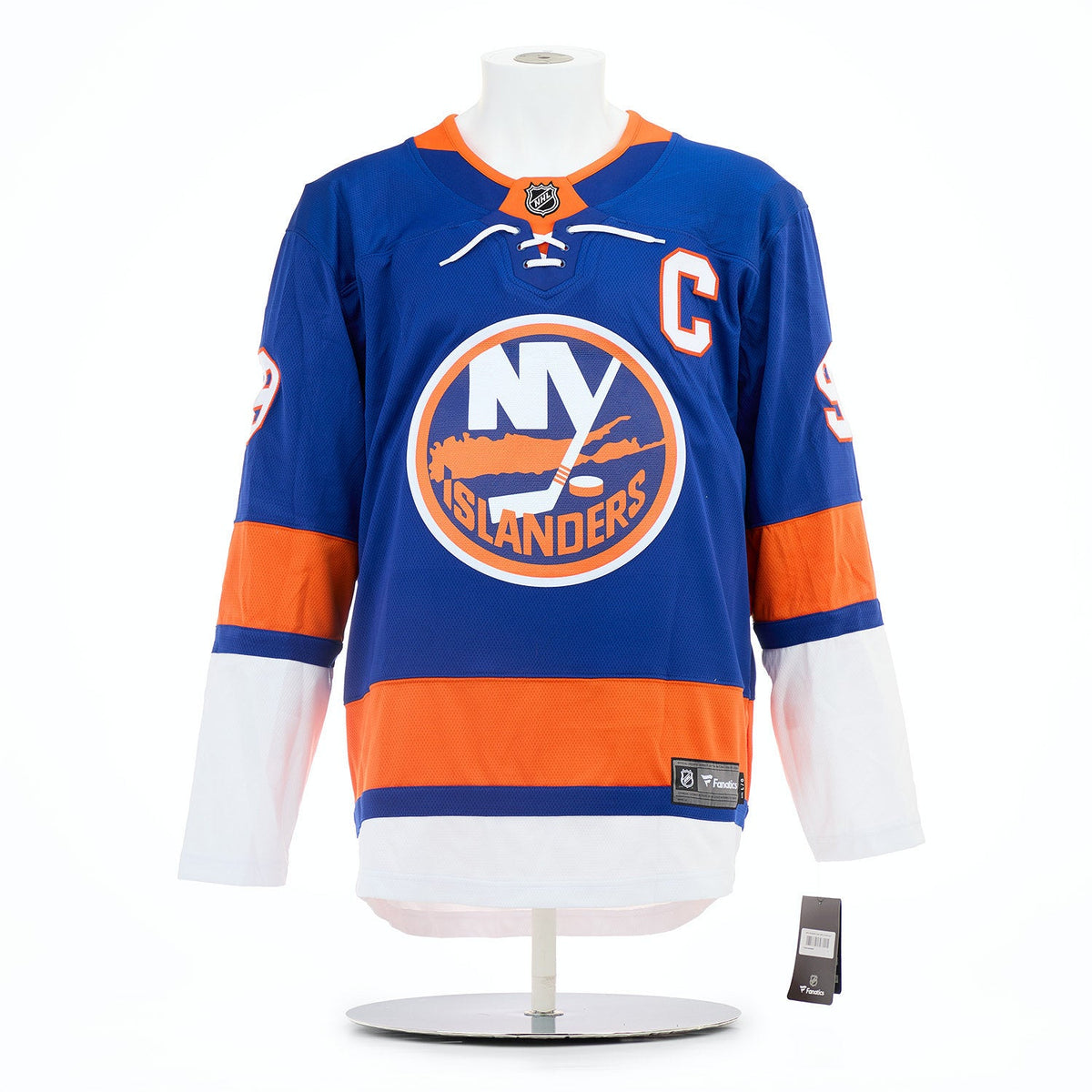 Clark Gillies Autographed New York Islanders Fanatics Breakaway Jersey product image 2, provided for visual reference and
