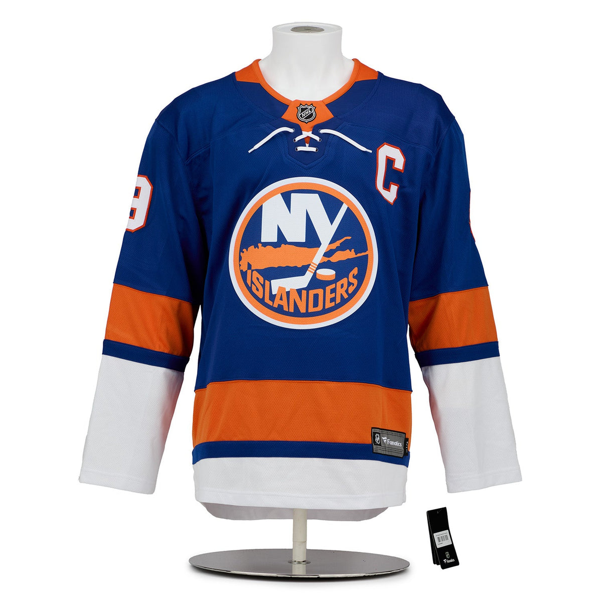 Clark Gillies Autographed New York Islanders Fanatics Breakaway Jersey product image 2, provided for visual reference and