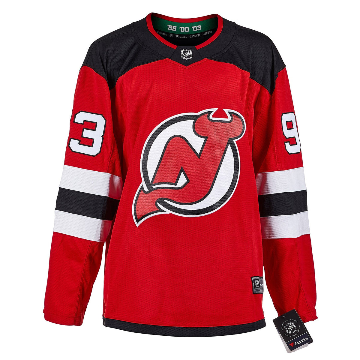 Doug Gilmour Autographed New Jersey Devils Fanatics Breakaway Jersey product image 2, provided for visual reference and